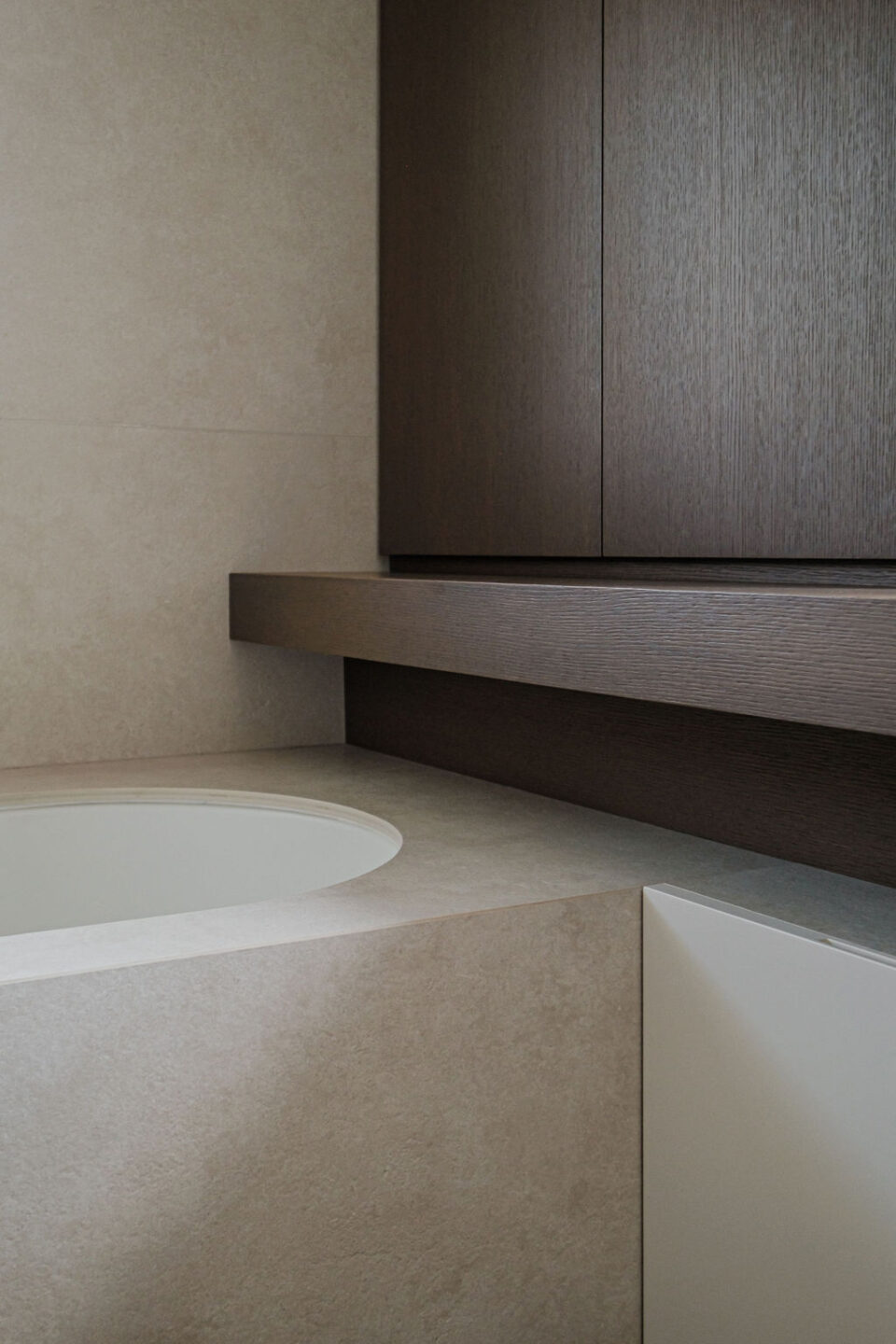 Josfien maes renovatie badkamer luxe keramisch parket interieur psm woodstoxx dupont 21